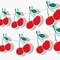 Big Dot of Happiness Cherry Garland Banner, Cherry On Top Birthday Party Decorations Backdrop, 30 Feet of Cord, 15 Double-Sided Paper Cherries